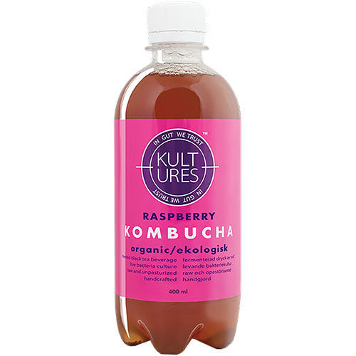 Kombucha Raspberry Ø fra Kultures