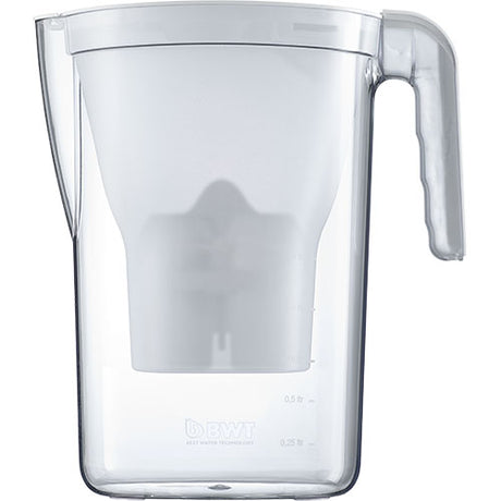 Glaskande 1,4L Hvid m. magnesium filter fra BWT