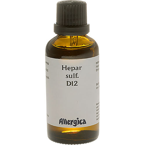 Hepar sulf. D12 fra Allergica