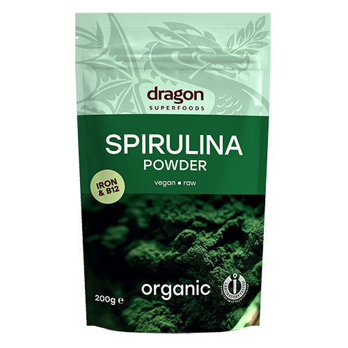 Spirulina pulver Ø - Dragon fra Dragon Superfoods