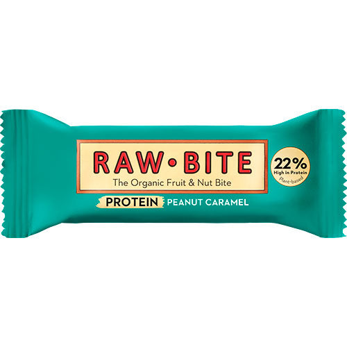 Rawbite Proteinbar Peanut Caramel Ø