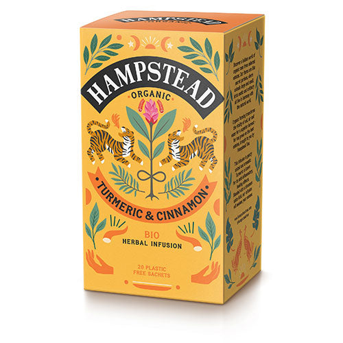 Gurkemeje & Kanel te Ø fra Hampstead Tea