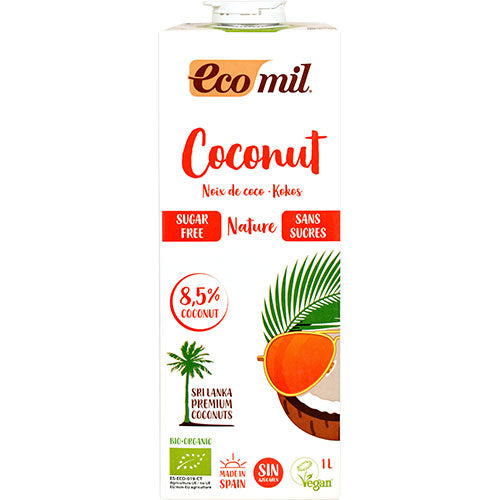 Kokos mælk u. sukker Ø Ecomil fra Ecomil
