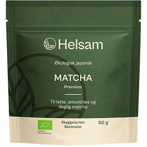 Helsam Japansk Matcha Premium Grade Økologisk | 50 g