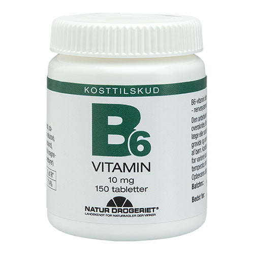 B6-vitamin 10 mg fra Natur-Drogeriet