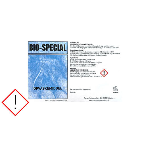 Bio Special Opvask fra Bio Special