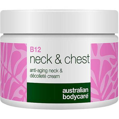 B12 Neck & chest cream fra Australian Bodycare