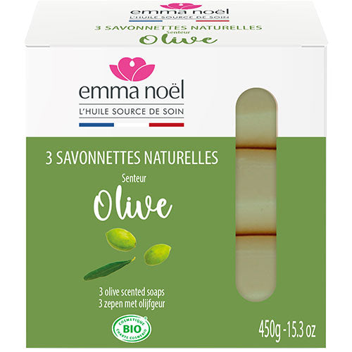 Oliven sæbe 3 x 150 gr. fra Emma Noël