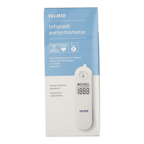 Infrarødt øretermometer fra Valmed