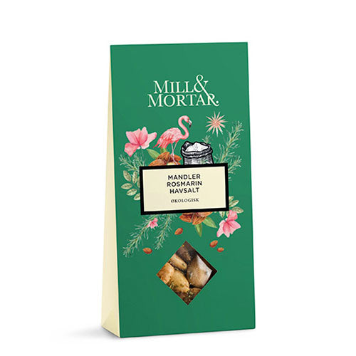 Mandler m. rosmarin & havsalt Ø fra Mill & Mortar