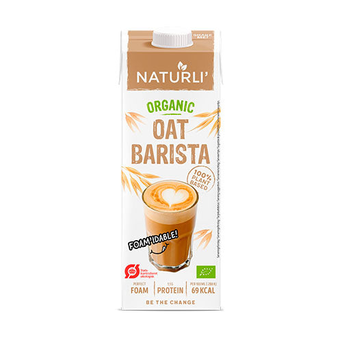 Organic Oat Barista Naturli Ø fra Naturli