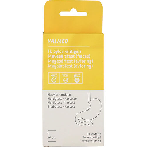 H. Pylori antigen mavesår test 1 stk fra Valmed