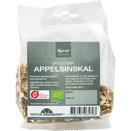 Appelsinskal sød, skåret Ø fra Natur-Drogeriet