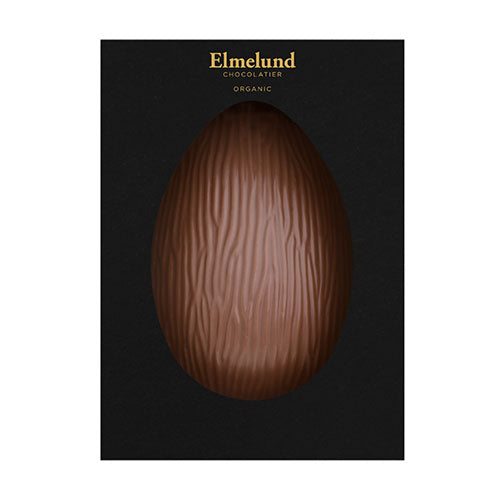 Støbt Påskeæg Mælkechokolade 41% Ø fra Elmelund