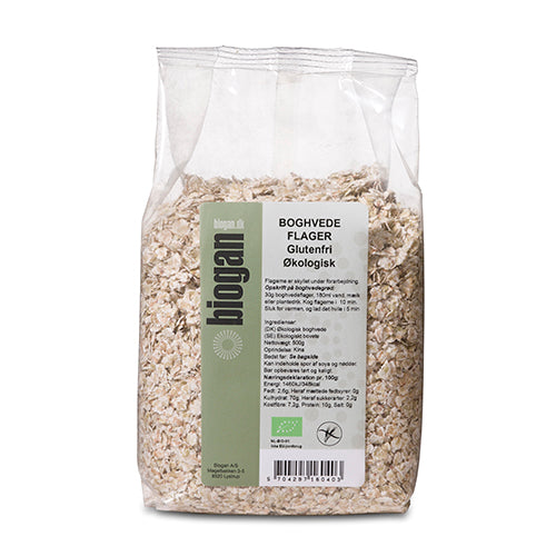 Boghvedeflager glutenfri Ø fra Biogan