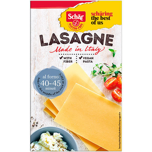 Schär glutenfri lasagneplader.