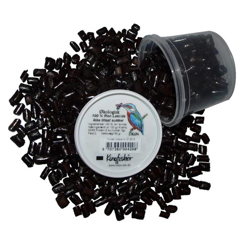 100% Ren lakrids Ø fra Kingfisher