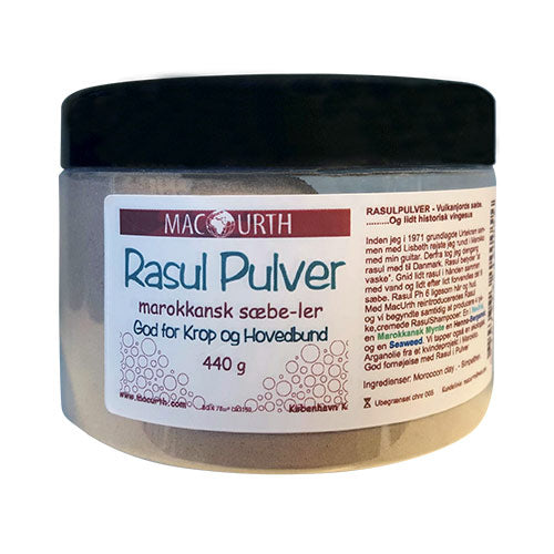 Rasul Pulver Marokkansk sæbe-ler fra MacUrth