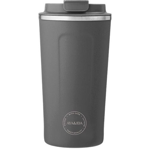 CUP2GO Dark Grey 500 ml. fra AYA&IDA