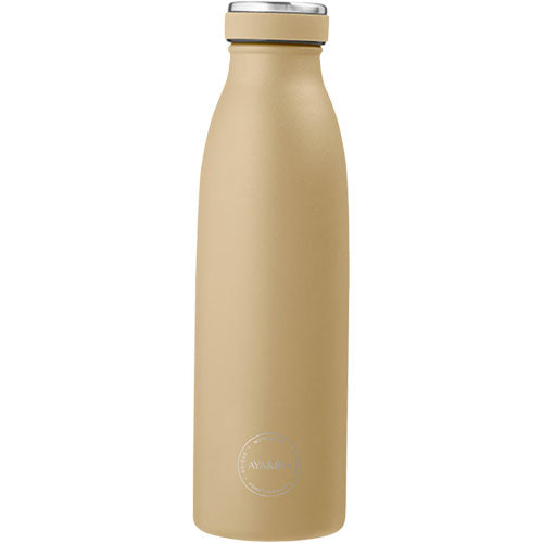 AYA&IDA Drinking Bottle 500ml | Dusty Yellow fra AYA&IDA