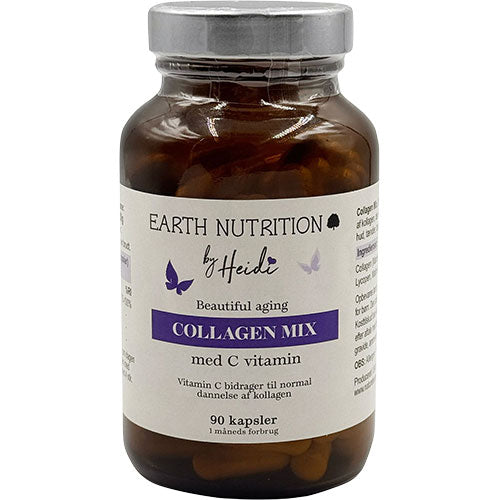 Collagen Mix m. Vitamin C fra Earth Nutrition