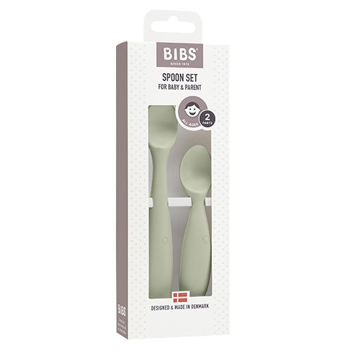 BIBS Spoon Set Sage fra BIBS