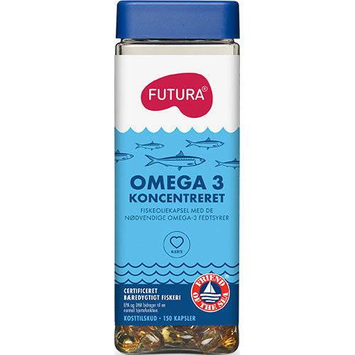 Futura Omega-3 Fiskeolie 100 ml fra Futura