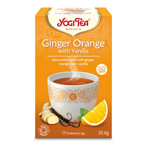 Yogi Tea Ø Ginger orange with fra Yogi