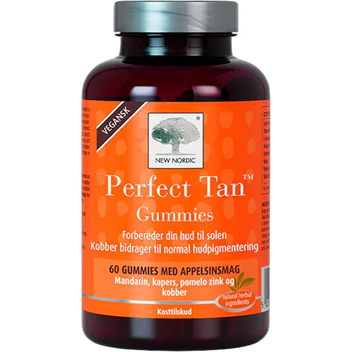 Perfect Tan Gummies fra New Nordic