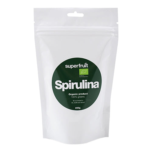 Spirulina pulver Ø Superfruit fra Superfruit
