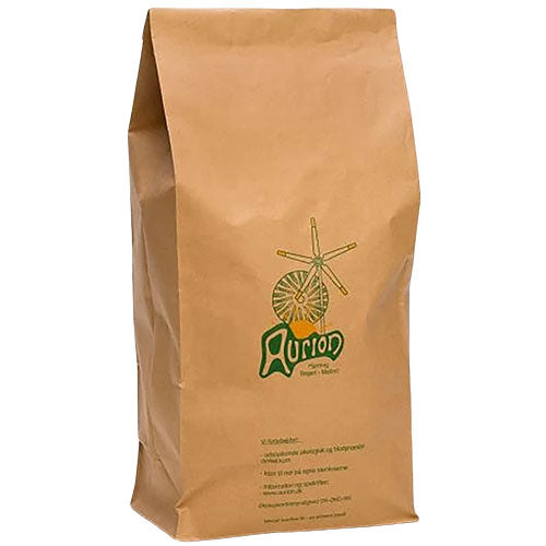 Ingrid-ærter afskallede og flækkede Ø fra Aurion