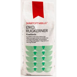 Rugkerner knækket Ø fra Skærtoft mølle