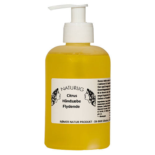 Håndsæbe flydende citrus m. fra Rømer