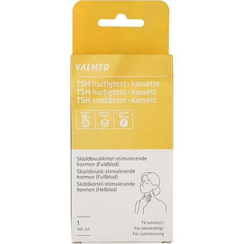 TSH Skjoldbruskkirtel test 1 stk fra Valmed