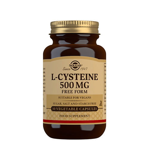 L-Cystein 500 mg aminosyre fra Solgar