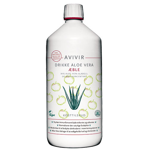 AVIVIR Aloe Vera Drikke Æble fra Avivir