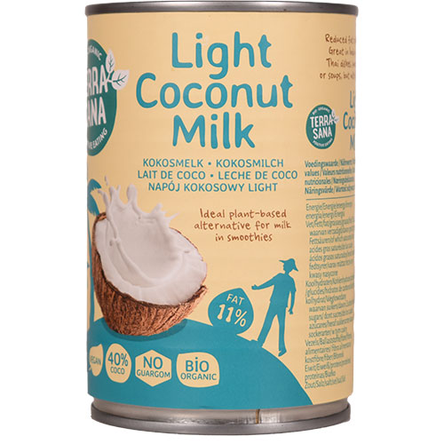 Kokosmælk Light Ø fra Terrasana