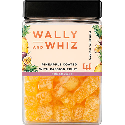 Vingummi - Ananas med passionsfrugt (Sugar Free)