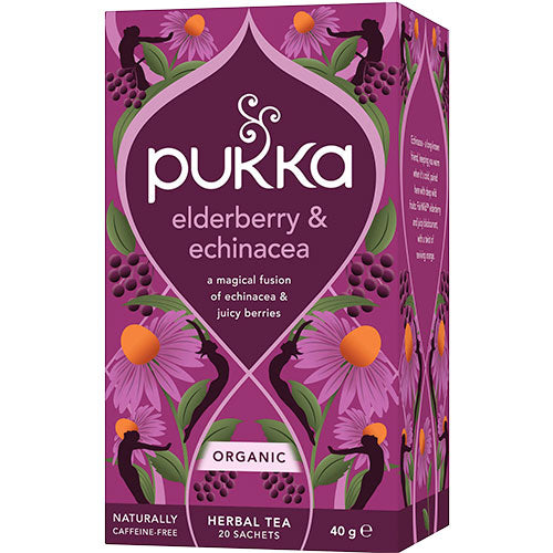 Elderberry & Echinacea te Ø Pukka fra Pukka