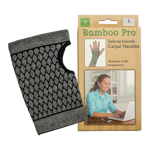 Carpal handske, Str. L fra Bamboo Pro