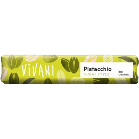 Mælkechokolade - Pistacie Dubai Style Ø fra Vivani