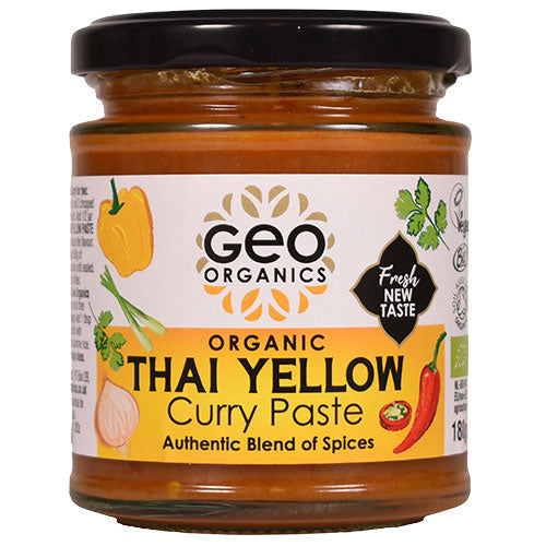 Karry paste gul Thai Ø fra Geo ORGANIC