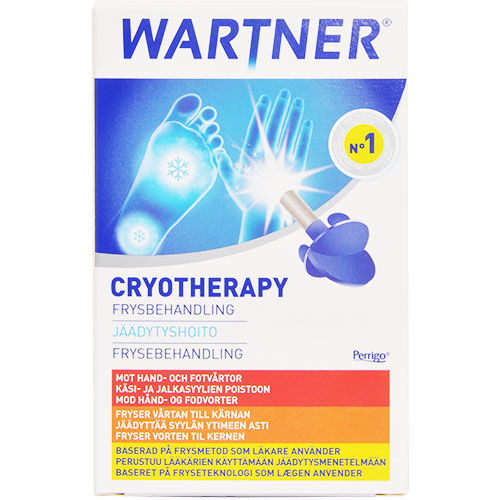 Wartner Cryotherapy Frysebehandling fra Wartner