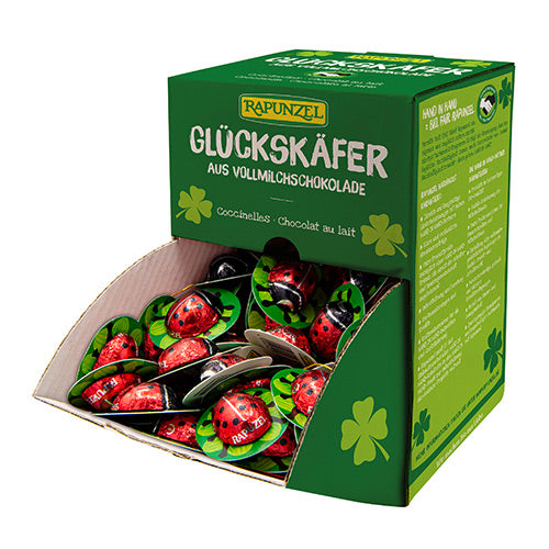 Mariehøns chokolade Ø ca. 170 stk fra Rapunzel