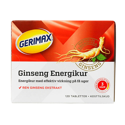 Gerimax Ginseng Energikur fra Gerimax