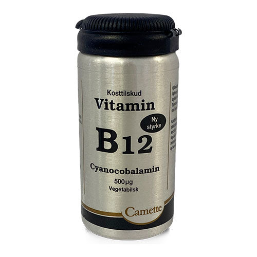 B12 vitamin 500 mcg fra Camette