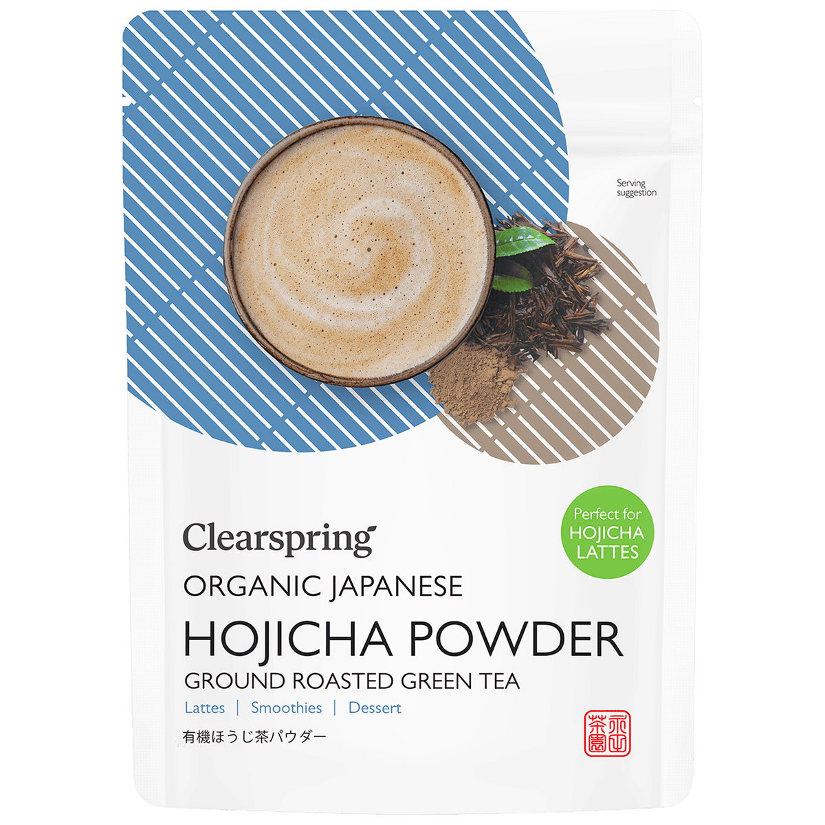Clearspring Hojicha Pulver (Ristet Grøn Te) Økologisk | 40 g