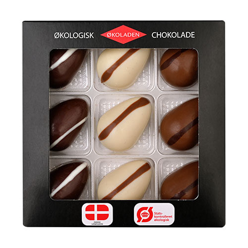 Fyldte Påskeæg 9 stk ass. Ø