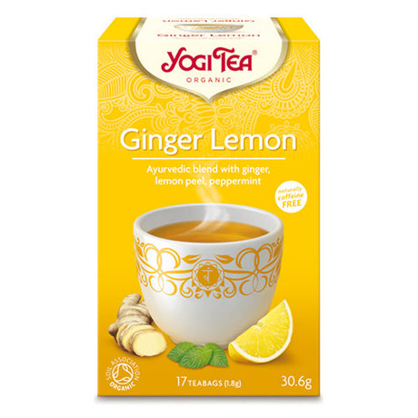Yogi Tea Ginger Lemon Ø fra Yogi