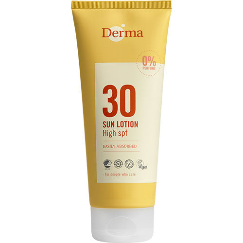 Derma Sun Lotion SPF 30 fra Derma